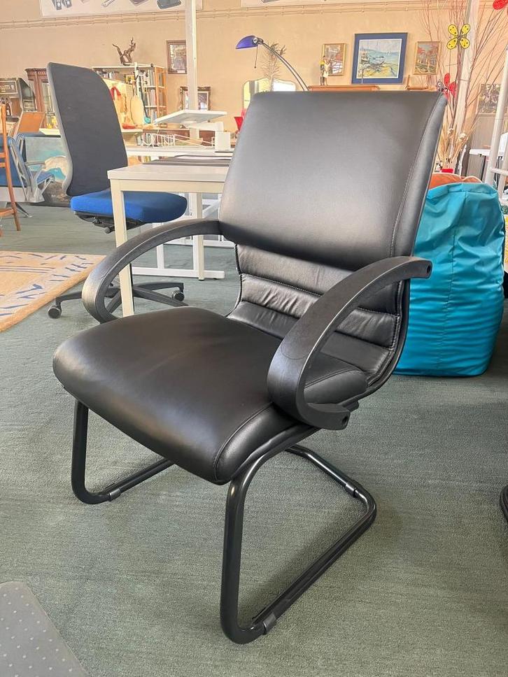 Vergaderstoel, Huis en Inrichting, Stoelen, Nieuw, Zwart, Ophalen
