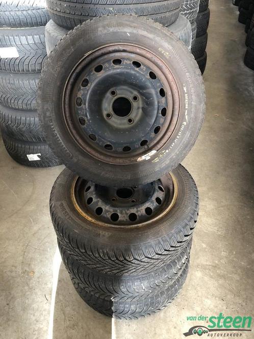 Citroen Peugeot Winterbanden set 175-65-14 82T Steek 4 x 108, Auto-onderdelen, Banden en Velgen, Banden en Velgen, Winterbanden