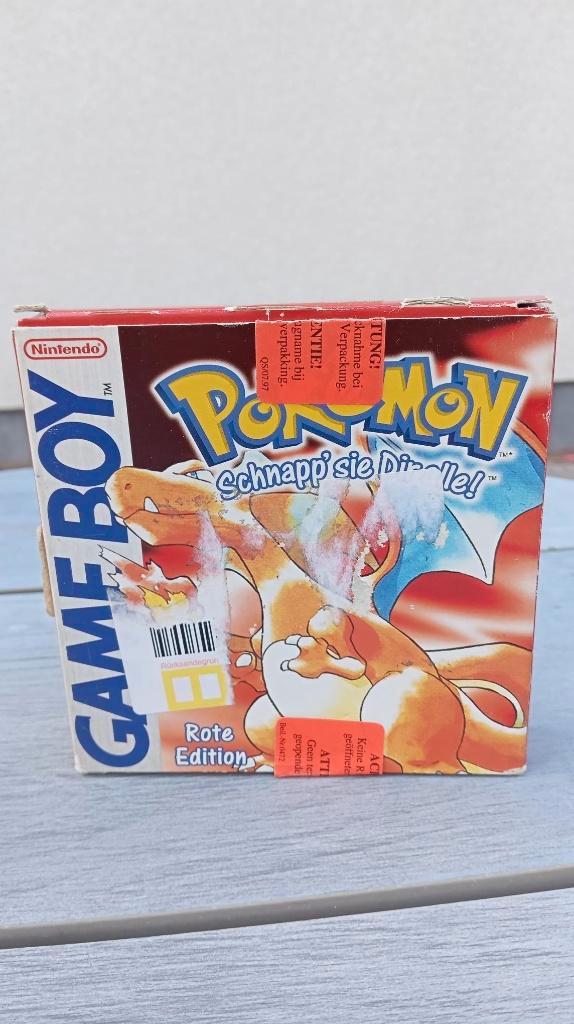 Nintendo Game Boy game Pokémon Rote Edition - compleet, Games en Spelcomputers, Games | Nintendo Game Boy, Gebruikt, Role Playing Game (Rpg)
