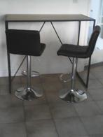 tafels en stoelen, Comme neuf, Métal ou Aluminium, Rectangulaire, Enlèvement
