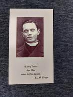 gebedskaartje Priester Poppe, Collections, Photos & Gravures, Envoi