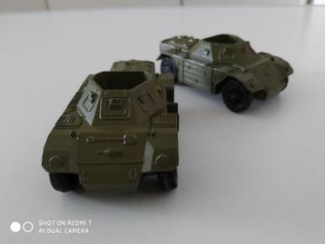 Dinky Toys 680 Ferret Scout Car vintage (...1976)., Enlèvement ou Envoi, Utilisé, Autres types, Dinky Toys