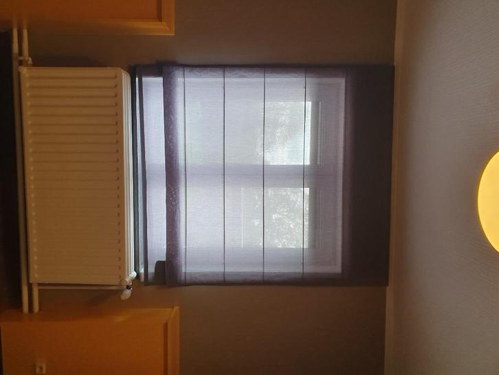 Gordijnen optrek systeem, Huis en Inrichting, Stoffering | Gordijnen en Lamellen, Nieuw, 150 tot 200 cm, 100 tot 150 cm, Grijs