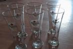 6 x glazen, Verzamelen, Glas en Drinkglazen, Ophalen of Verzenden, Zo goed als nieuw, Bierglas