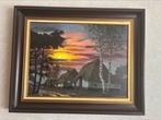 Schilderij van Karel Van Herck, Antiek en Kunst, Ophalen