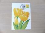 CM Buzin 2003 Tulipe jaune avec timbre 3223, Enlèvement ou Envoi