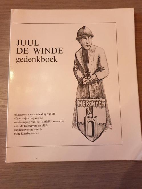 1914-1918 WESTROZEBEKE IJZERBEDEVAART MERCHTEM Juul De winde, Boeken, Oorlog en Militair, Gelezen, Ophalen of Verzenden