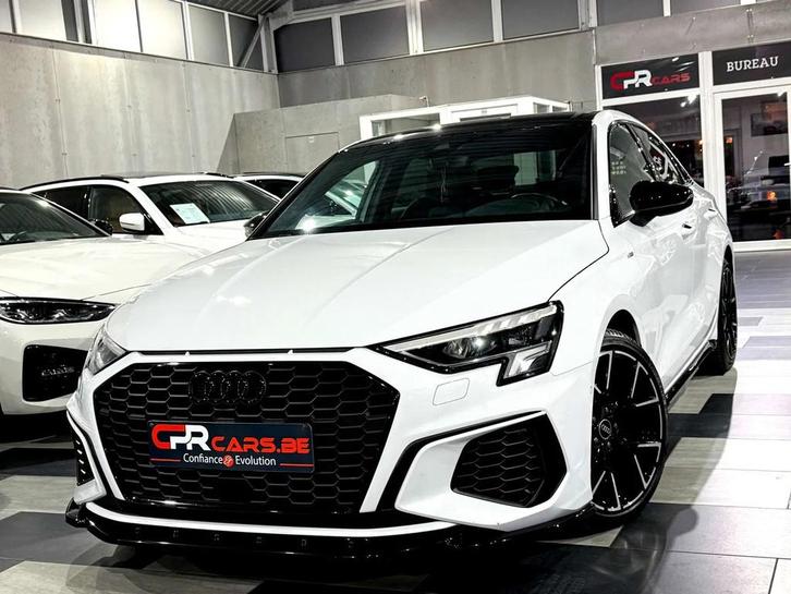 Audi A3 30 TFSI S line Shadow Look 1e Main Etat Neuf, Auto's, Audi, Bedrijf, Te koop, A3, ABS, Achteruitrijcamera, Adaptive Cruise Control