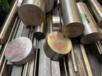 Rvs 316 kwaliteit rond plat diverse diameters circa 3000 kg, Ophalen of Verzenden, Nieuw, Overige metalen