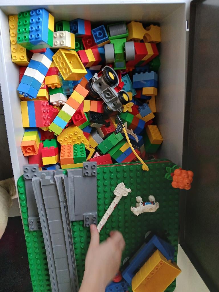 Duplo bouwstenen, Enlèvement, Comme neuf, Ensemble complet, Duplo