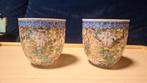 2sets van 2 fijne Chinese porceleinen thee kopjes, Antiek en Kunst, Ophalen of Verzenden