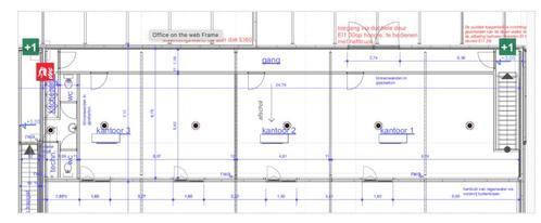 Kantoor 45 M2 in Grobbendonk, Immo, Huizen te huur, Provincie Antwerpen, Overige soorten, Direct bij eigenaar, A
