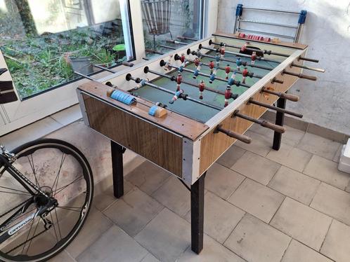 kikkertafel metaal hout, Kinderen en Baby's, Speelgoed | Voetbaltafels, Gebruikt, Ophalen