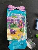 Playmobil Elfje met uil en stinkdier – set 9140, Comme neuf, Ensemble complet, Enlèvement ou Envoi