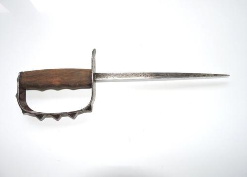 gedateerd 1917 US TRENCH KNIFE dolk, Verzamelen, Militaria | Algemeen, Overige soorten, Verzenden