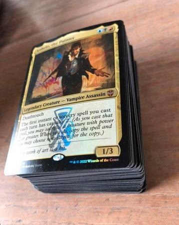 Deck Magic the Gathering rouge, noir, bleu, Hobby & Loisirs créatifs, Enlèvement ou Envoi, Comme neuf, Deck game, Foil