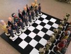 Uniek iconisch handgemaakt schaakspel uit Zuid Afrika, Antiek en Kunst, Kunst | Beelden en Houtsnijwerken, Ophalen of Verzenden