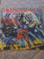LP - Iron Maiden – The Number Of The Beast - 1982, Cd's en Dvd's, Vinyl | Hardrock en Metal, Ophalen of Verzenden, Zo goed als nieuw