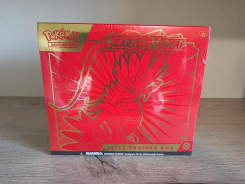 SCARLET & VIOLET ELITE TRAINER BOX - POKEMON KAARTEN - BOX, Hobby en Vrije tijd, Verzamelkaartspellen | Pokémon, Ophalen of Verzenden