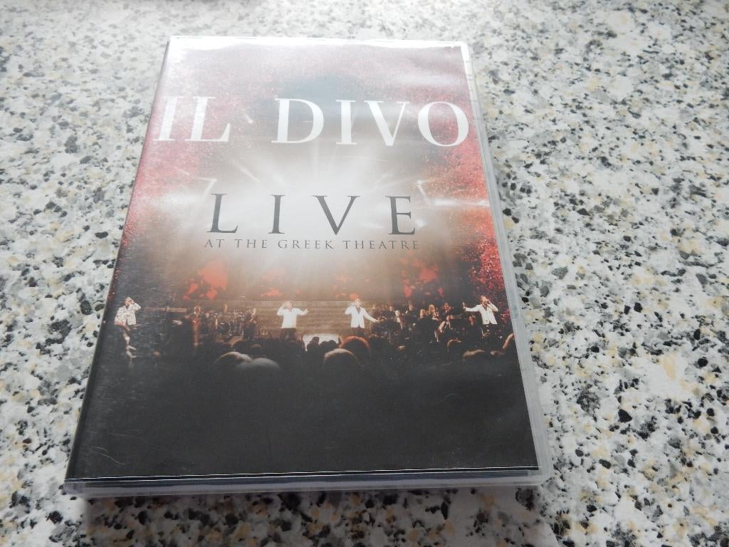 nr.2320- Dvd: il divo at the greek theatre - muziek, CD & DVD, Enlèvement ou Envoi, Comme neuf, Musique et Concerts