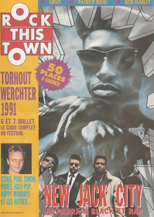 Magazine musical : Rock This Town (BE/FR) 1991 x 3, Collections, Musique, Artistes & Célébrités, Comme neuf, Livre, Revue ou Article