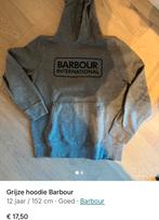 Barbour hoodie, Enfants & Bébés, Vêtements enfant | Taille 152, Enlèvement ou Envoi, Utilisé