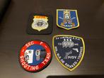 4 patches schietclubs, Ophalen of Verzenden