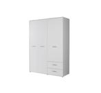 Garde robe blanche, Avec espace de penderie, Comme neuf, 100 à 150 cm, 50 à 75 cm