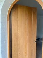 Eiken voordeur-hoekig óf rond,eerste keus,vernist, Doe-het-zelf en Bouw, Ophalen, Nieuw, Hout, Buitendeur