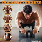 Amonax Buikroller Ab Wheel SNELLE GRATIS LEVERING, Sport en Fitness, Fitnessmaterialen, Verzenden, Nieuw, Buik, Overige typen