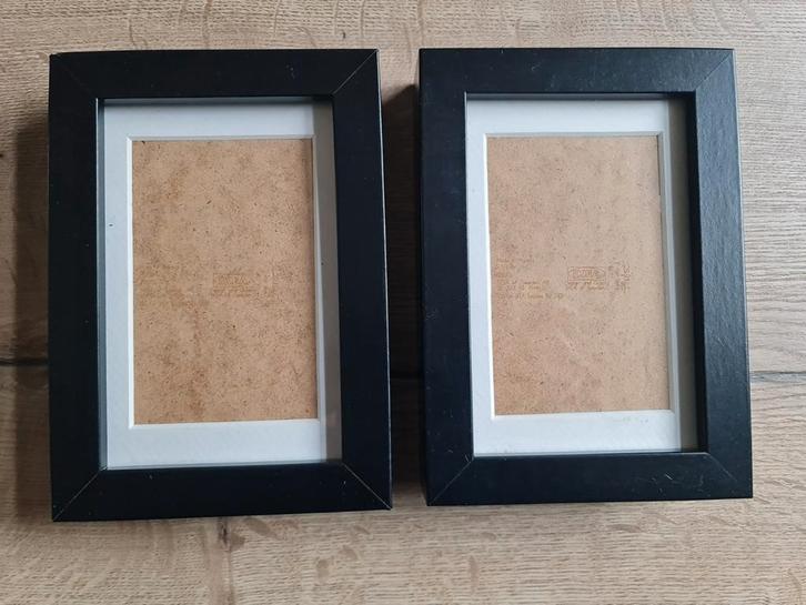 Zwarte kaders / fotolijst / ikea : Ribba ( 5 stuks), Audio, Tv en Foto, Fotografie | Fotolijsten, Zo goed als nieuw, Ophalen of Verzenden