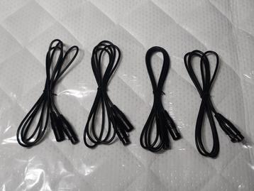 Lot de 4 câbles XLR pour sono  