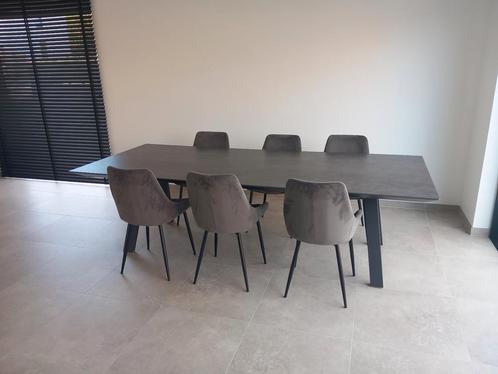 Tafel + 6 stoelen, Huis en Inrichting, Tafels | Eettafels, Ophalen