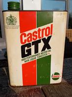 Vintage olieblik Castrol GTX, Verzamelen, Ophalen of Verzenden, Gebruikt