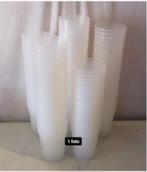Grote partij nieuwe Plastic kommen - 500ml, Huis en Inrichting, Keuken | Servies, Ophalen of Verzenden, Zo goed als nieuw, Overige materialen