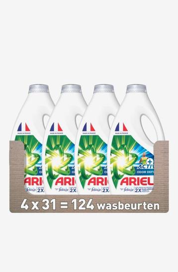 Le détergent liquide Ariel 4X 31 124 lavages !