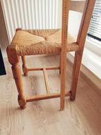 Rieten stoelen in eik, Antiek en Kunst, Ophalen