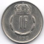 Luxembourg : 1 franc 1972 Réf 7259, Timbres & Monnaies, Monnaies | Europe | Monnaies non-euro, Enlèvement ou Envoi, Monnaie en vrac