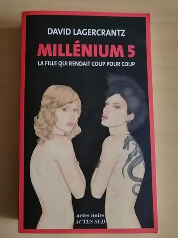 Millénium, tome 5 : La fille qui rendait coup pour coup beschikbaar voor biedingen