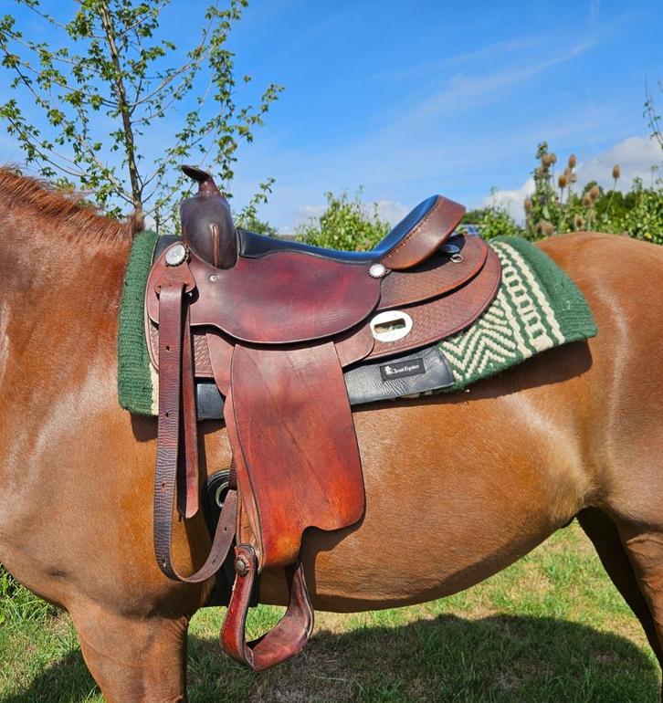 Westernzadel Western Imports, Dieren en Toebehoren, Paarden en Pony's | Zadels, Western, Ophalen of Verzenden