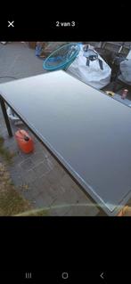 Tuintafel, Ophalen, Gebruikt, Rechthoekig, Metaal