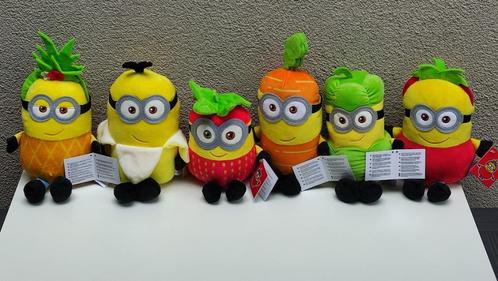 Lot van 6 Minion Knuffels, Kinderen en Baby's, Speelgoed | Knuffels en Pluche, Nieuw, Overige typen, Ophalen of Verzenden