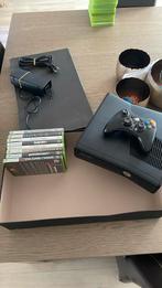 Xbox 360 met 8 spelletjes, Consoles de jeu & Jeux vidéo, Consoles de jeu | Xbox 360, Comme neuf, Avec 1 manette, Enlèvement ou Envoi