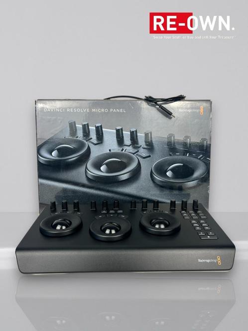 Blackmagic Davinci Micro Panel (nieuwstaat & doos), Audio, Tv en Foto, Professionele apparaten, Zo goed als nieuw, Ophalen of Verzenden