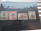 postzegels Belgisch Congo 270/273, Ophalen of Verzenden, Postfris, Spoor van plakker