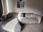 Zetel te koop zo goed als nieuw, Enlèvement, Comme neuf, Tissus, L vorm