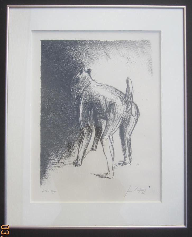 "Untiteled" - Jan Burssens, Antiek en Kunst, Kunst | Litho's en Zeefdrukken, Ophalen