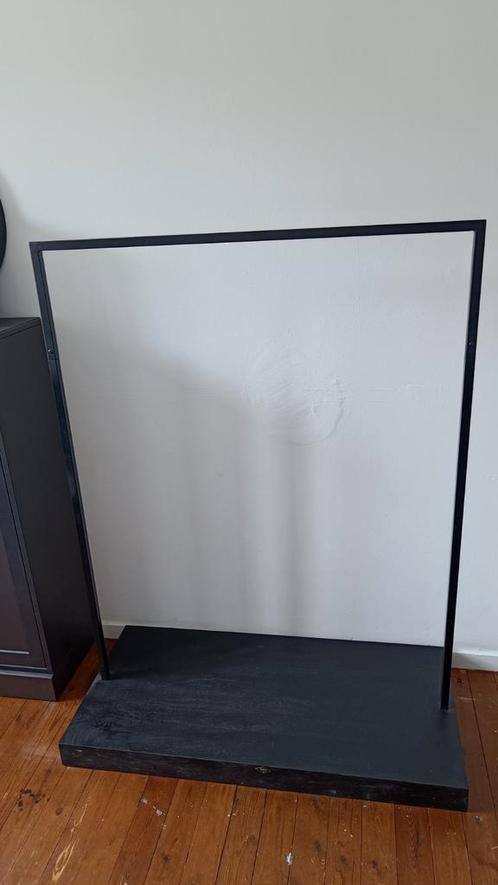 Kledingrek Liselot - Zwart - 125cm, Huis en Inrichting, Woonaccessoires | Kapstokken, Zo goed als nieuw, Hout, Ophalen