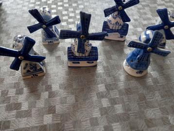 Windmolentjes Delfts blauw beschikbaar voor biedingen