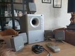 Vintage pc soundset 5.1 typhoon 90070, Computers en Software, Pc speakers, Ophalen, Gebruikt